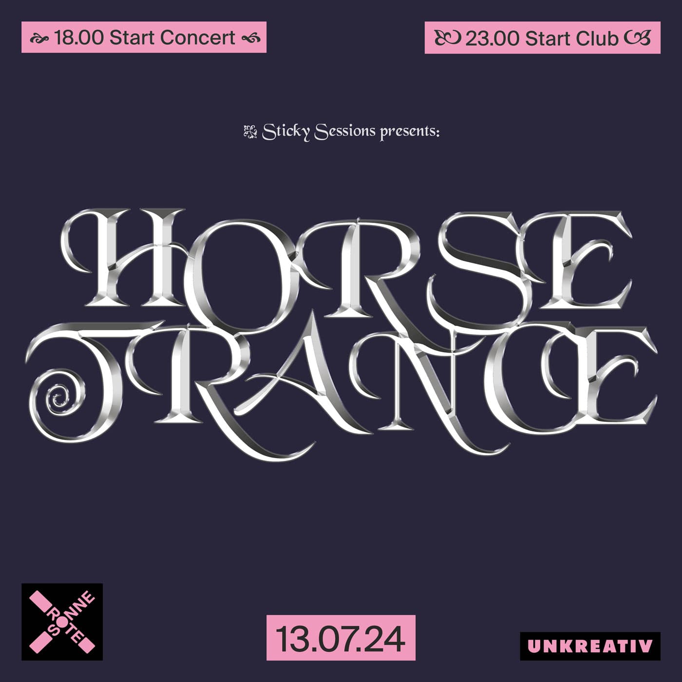 Horse Trance Card Bild