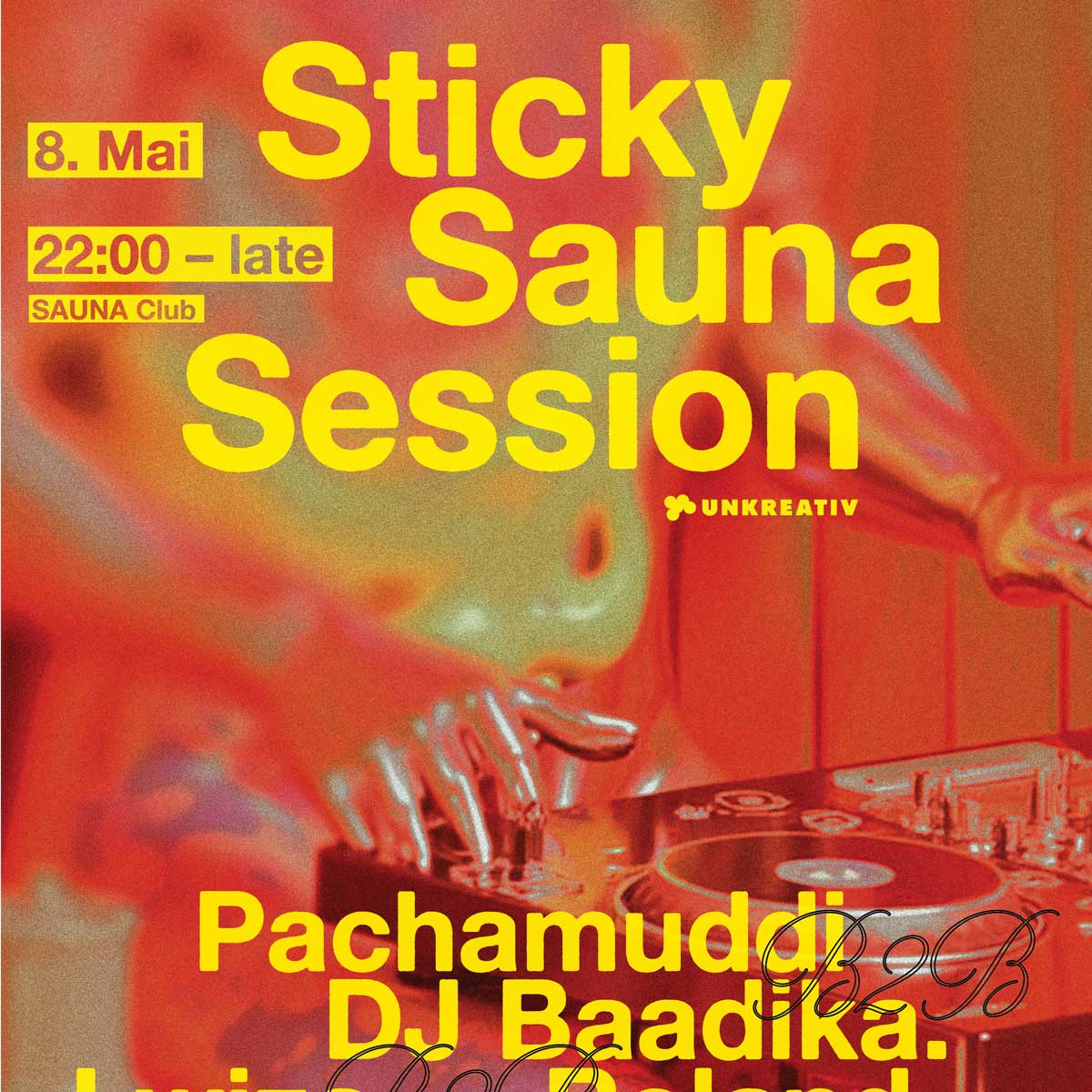 Sticky Sauna Session Card Bild